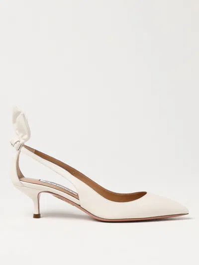 Aquazzura Pumps  Woman Color White