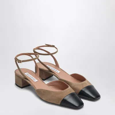 Aquazzura Pumps French Flirt 35 In Beige And Black