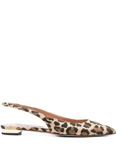 AQUAZZURA PURIST FLAT PUMPS