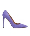 Aquazzura Purist Pointed-toe Pumps In Purple