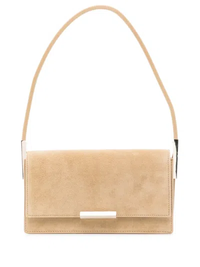 Aquazzura Purist Shoulder Bag In Neutrals