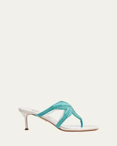 AQUAZZURA REEF STAR SANDALS