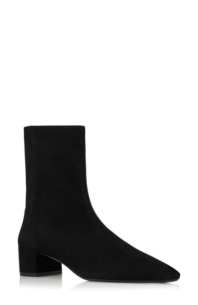 Aquazzura Saint Honor Bootie In Black