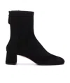 Aquazzura Saint Honore 50mm Ankle Boots In Black