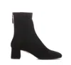 Aquazzura Saint Honore 50mm Leather Boots In Black
