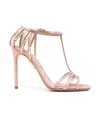Aquazzura 105mm Forever More Sandals In Nude