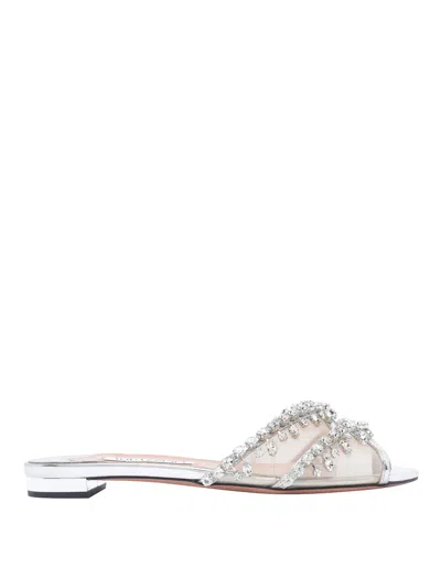 Aquazzura Sandalias - Plata In Metallic