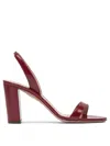 Aquazzura Round Toe High Heel Sandals