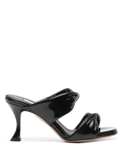 Aquazzura Sandals In Black
