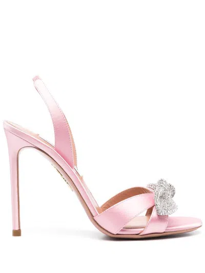 Aquazzura Sandals In Light Rose