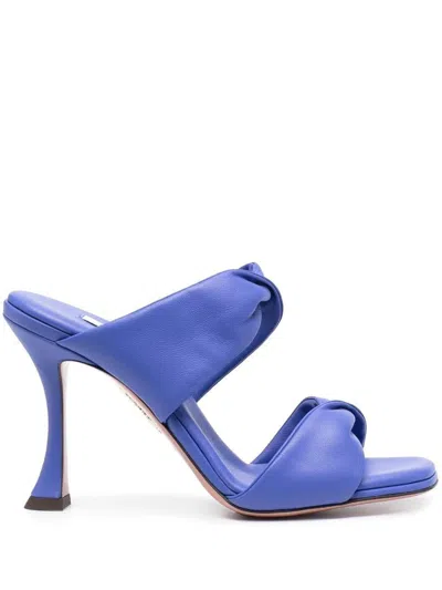 Aquazzura Sandals In Periwinkle