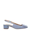 Aquazzura Shibuya 35mm Denim Pumps