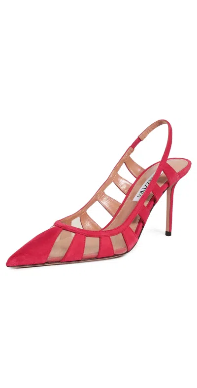 Aquazzura Screen Pumps 85mm Rouge In Red
