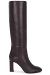 Aquazzura Sellier 85 Boot In Aubergine
