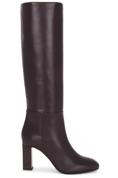 Aquazzura Sellier 85 Boot In Aubergine