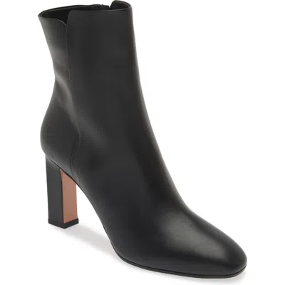 Aquazzura Manzoni Leather Ankle Boots In Black