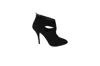 Aquazzura Sexy Thing Ankle Boots In Black Suede In Black
