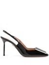 Aquazzura Patent Leather Shibuya Pumps In Black