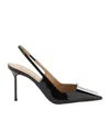 AQUAZZURA SHIBUYA 95MM SLINGBACK PUMPS