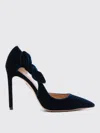 Aquazzura 105mm Very Bow Tie Pumps In Blau