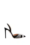Aquazzura Gatsby Sling 105 In Black