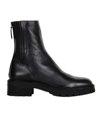 Aquazzura Short Boot In Black