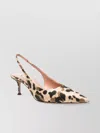 Aquazzura Sling 50 Purist Nouveau In Pink