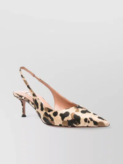 Aquazzura Sling 50 Purist Nouveau In Pink