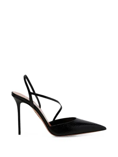 Aquazzura Slingback Pumps In Black