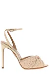 AQUAZZURA AQUAZZURA SLOW KISSES ANKLE STRAP SANDALS