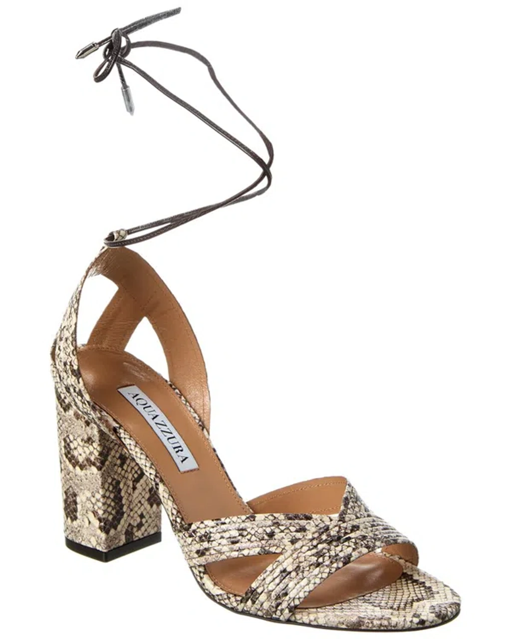 Aquazzura So Ari 85 Sandals In Grey ModeSens