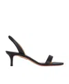 Aquazzura Women's Sandal So Nude 50 Black | Size 37 | Snumids1nap In Black
