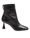 Aquazzura Black Nappa Leather Amore Ankle Boots In Black