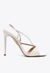 Aquazzura Sognare 105 Sandals In Nappa Leather