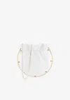 Aquazzura Soho Chain Pouch In Nappa Leather