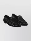Aquazzura Stylish Loafers And Slippers Collection In Black