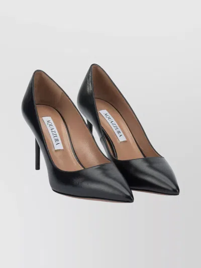 Aquazzura Stylish Pointed Toe Stiletto Pumps In Black