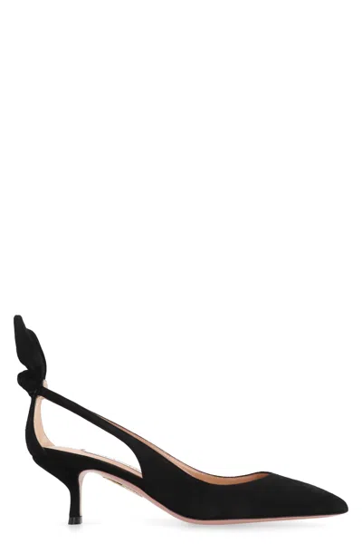 AQUAZZURA BOW TIE PUMPS