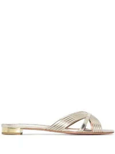 Aquazzura Sundance Slide Flat