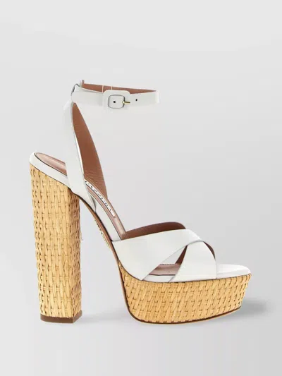 Aquazzura 'sunseeker' Open Toe Platform Sandals