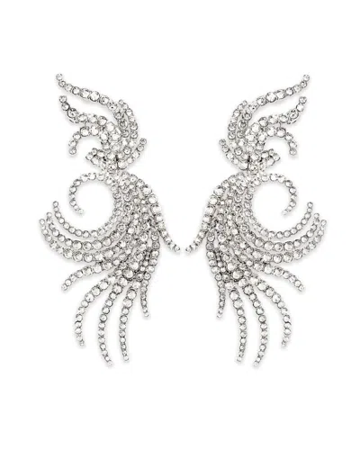 Aquazzura Sunshine Maxi Earrings In Silver