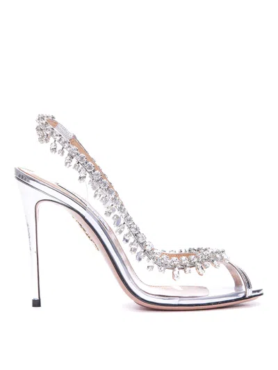 Aquazzura Temptation Pumps In White