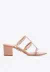 Aquazzura Tequila 50 Leather Sandals