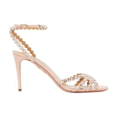 Aquazzura Tequila 85 Sandals In Pink
