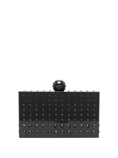 Aquazzura Tequila Clutch Black