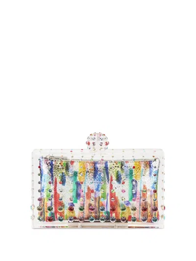 Aquazzura Tequila Clutch In White