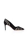 Shop Aquazzura The Spy Pump 75