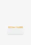 Aquazzura Twist Clutch In Nappa Leather
