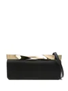 Aquazzura Twist Schultertasche In Schwarz