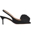 Aquazzura Velvet Slingback Pumps